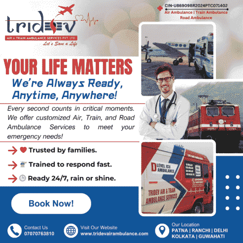 Tridev Air Ambulance Guwahati – Specialized Neonatal and Paediatric Care