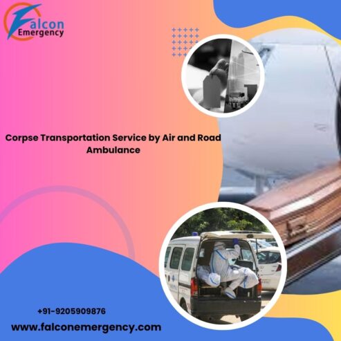 FALC Emergency Operates Steadily to Transit the Dead Body in Ranchi in its Ambulance