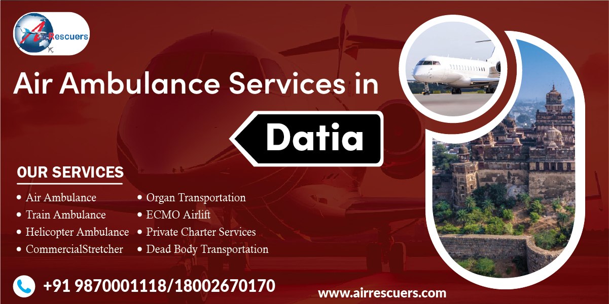 Reliable Air Ambulance Services in Datia | 24/7 Emergency Medical Transport