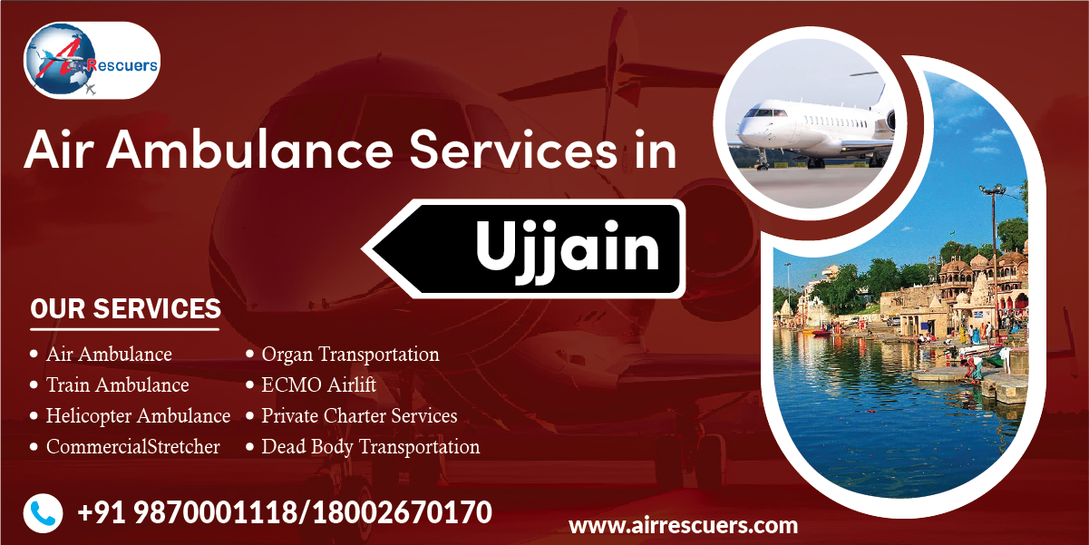 Ujjain Air Ambulance: Round-the-Clock ICU-Equipped Emergency Medical Transport