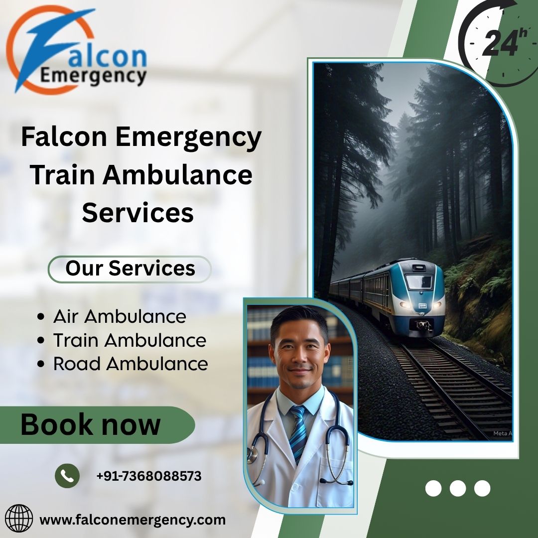 Pick Falc Emergency Train Ambulance in Bangalore for an untroubled patient transfer