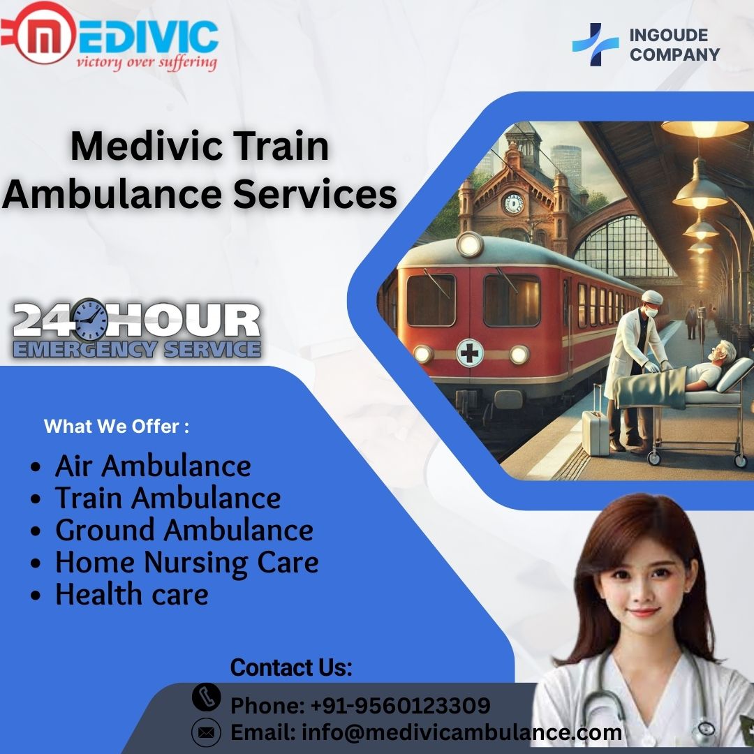 Medivic Prioritizes Making Step-By-Step Practices In Ranchi In Its Train Ambulance
