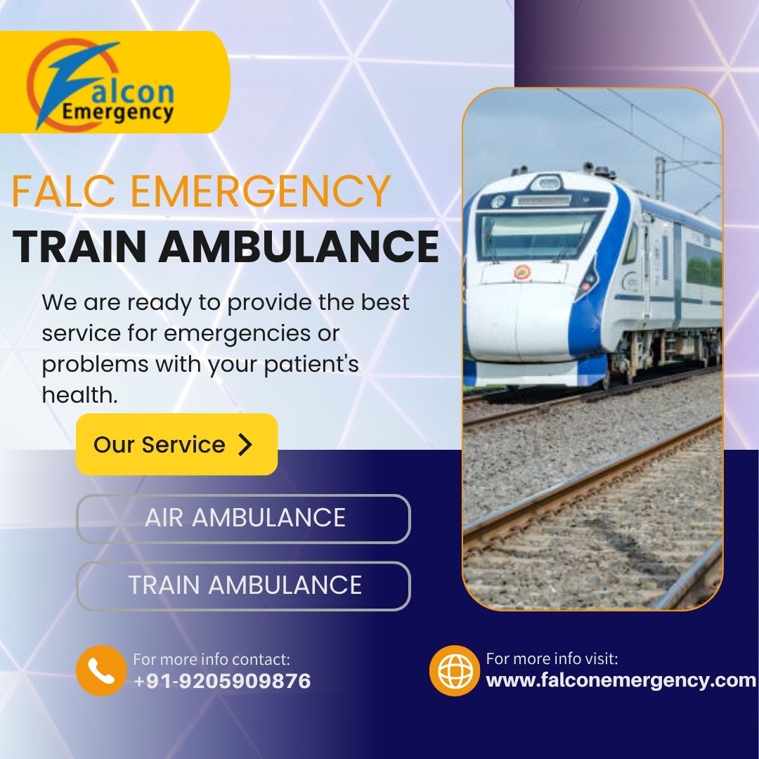 Falc Emergency Ensures Patients Are Kept Under Control in Ranchi in a Train Ambulance