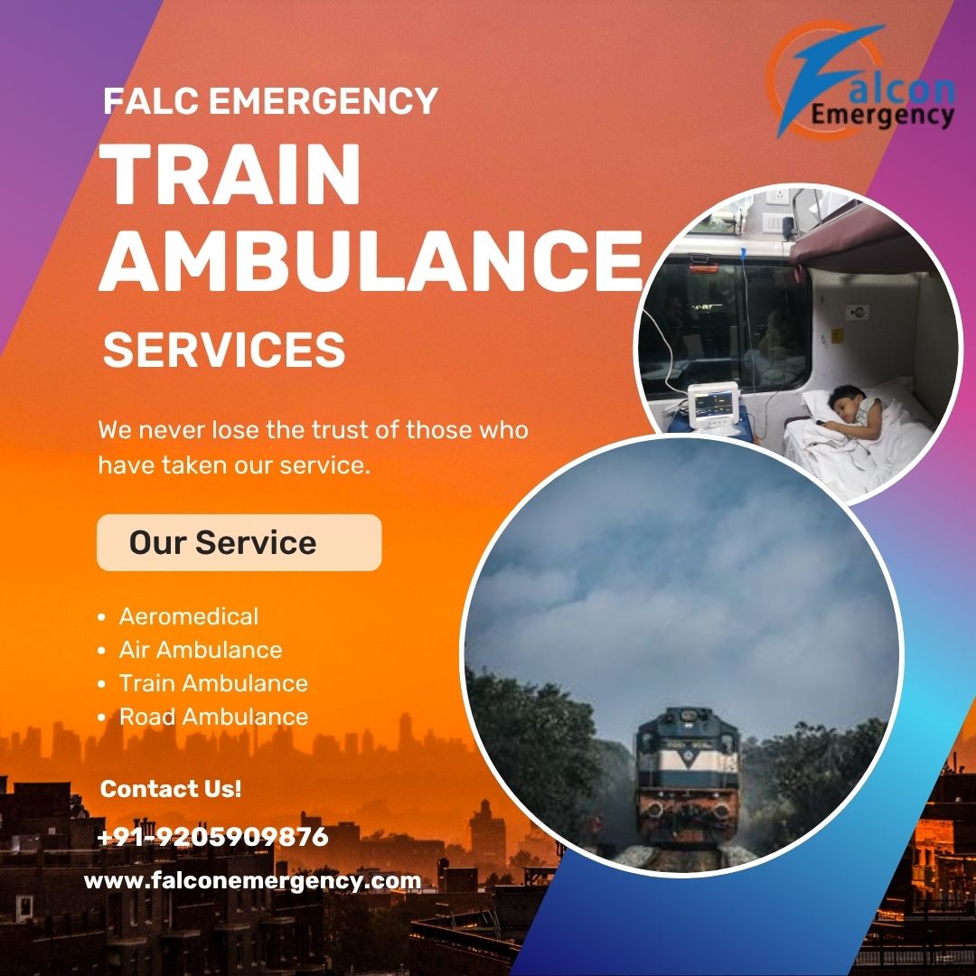 FALC Emergency Train Ambulance Services in Lucknow an essential lifeline for critical patient movements