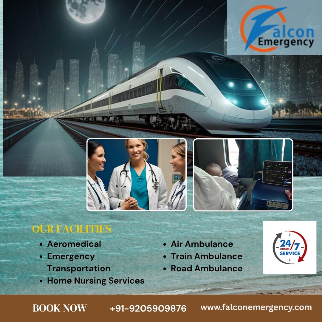 FALC Emergency is the One to Show the Way to the Destination in Bangalore in a Train Ambulance