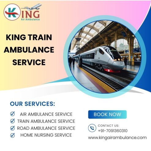 Use King Train Ambulance in Jabalpur for safe and reliable service during travel
