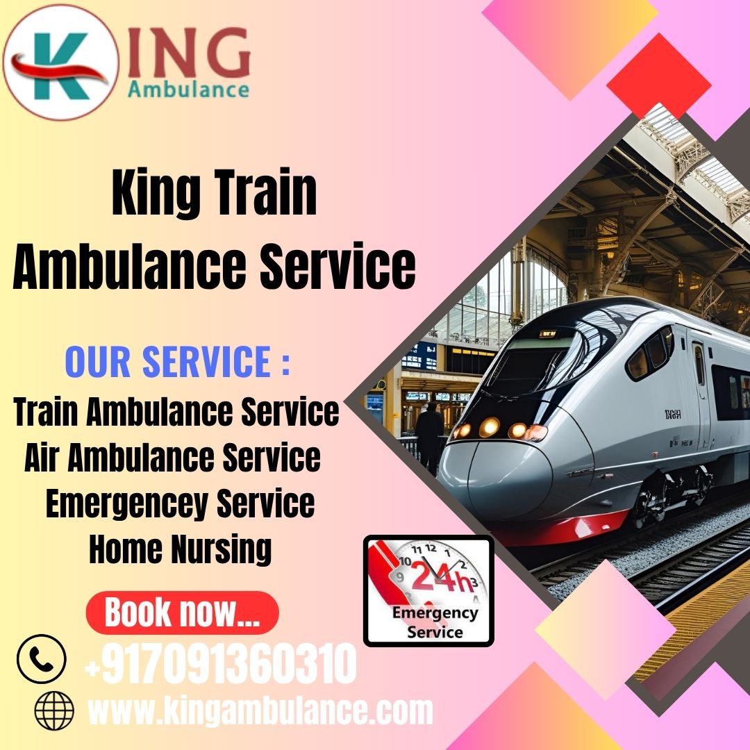 King Attends to Every Small Detail in Allahabad in its Train Ambulance