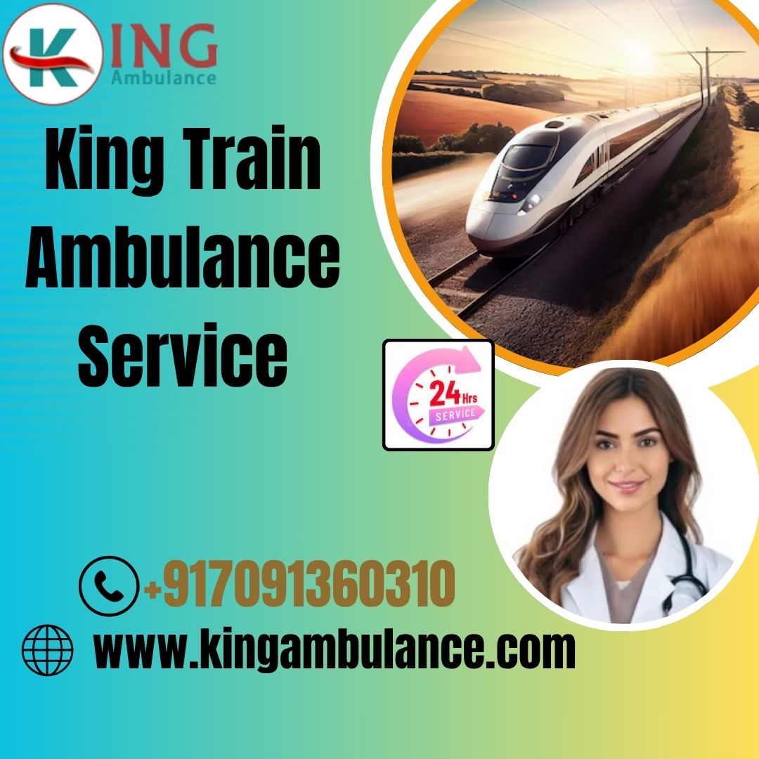 King Train Ambulance in Allahabad has specially designed equipment for care