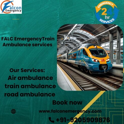 FALC Emergency Handles Duties with Enhanced Clarity in Siliguri in a Train Ambulance