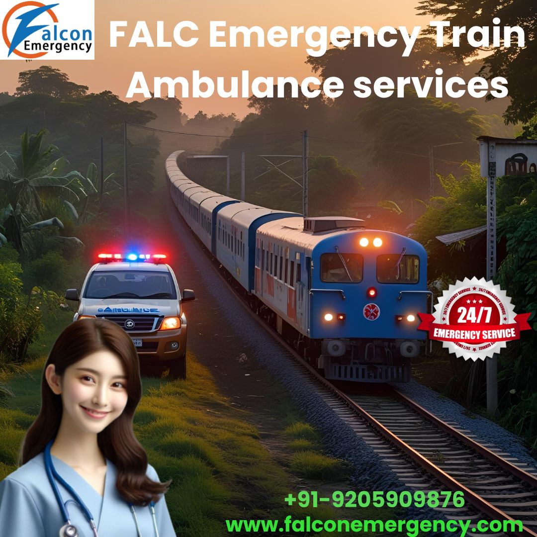 FALC Emergency Ensures Your Transit is perfectly Managed in Lucknow in a Train Ambulance