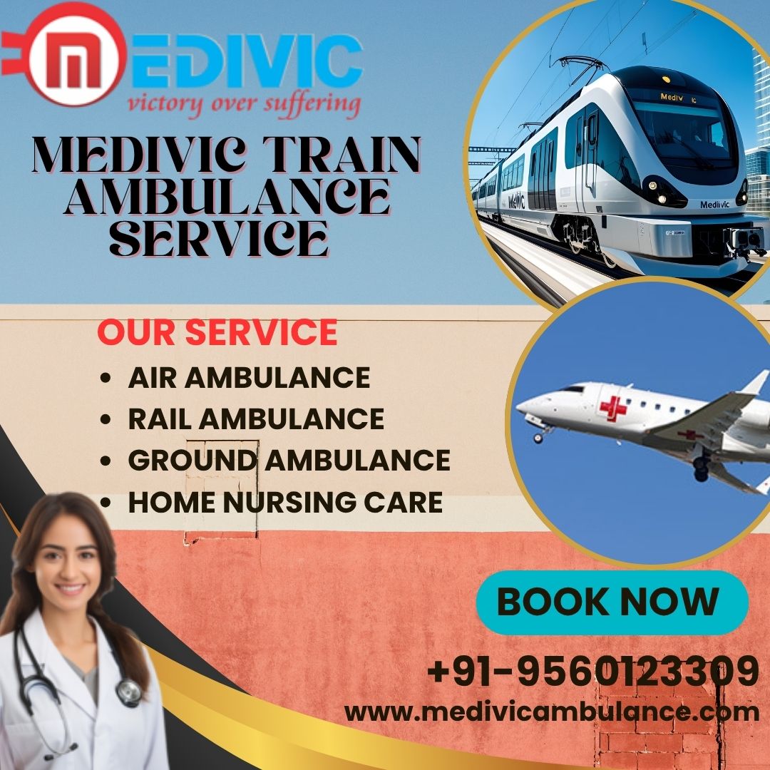 Medivic Offers Transit Without Slowing Things Down in Indore in its Train Ambulance