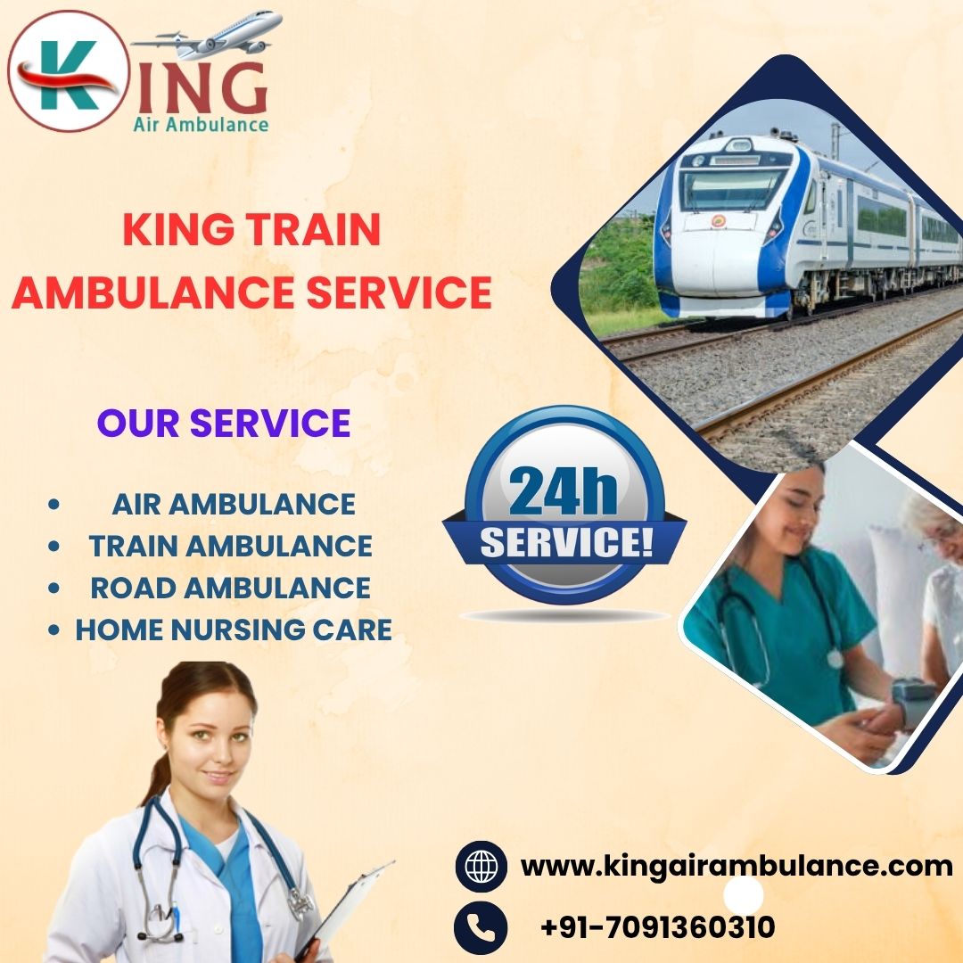 Always choose King Train Ambulance Service in Patna for secure and low-cost service