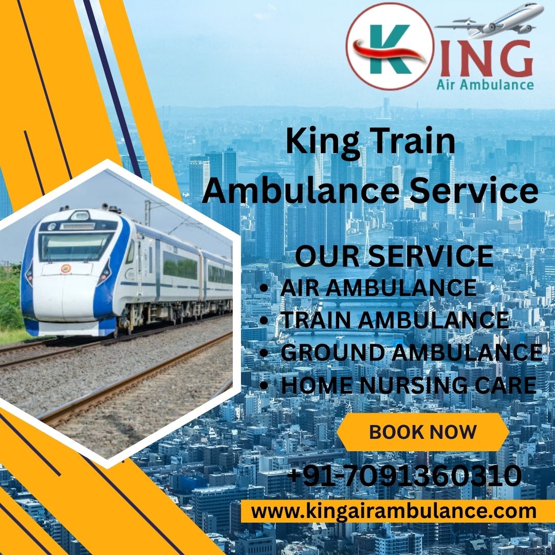 King Does not make late or Lose Focus in transfer a patient in the Patna Train Ambulance