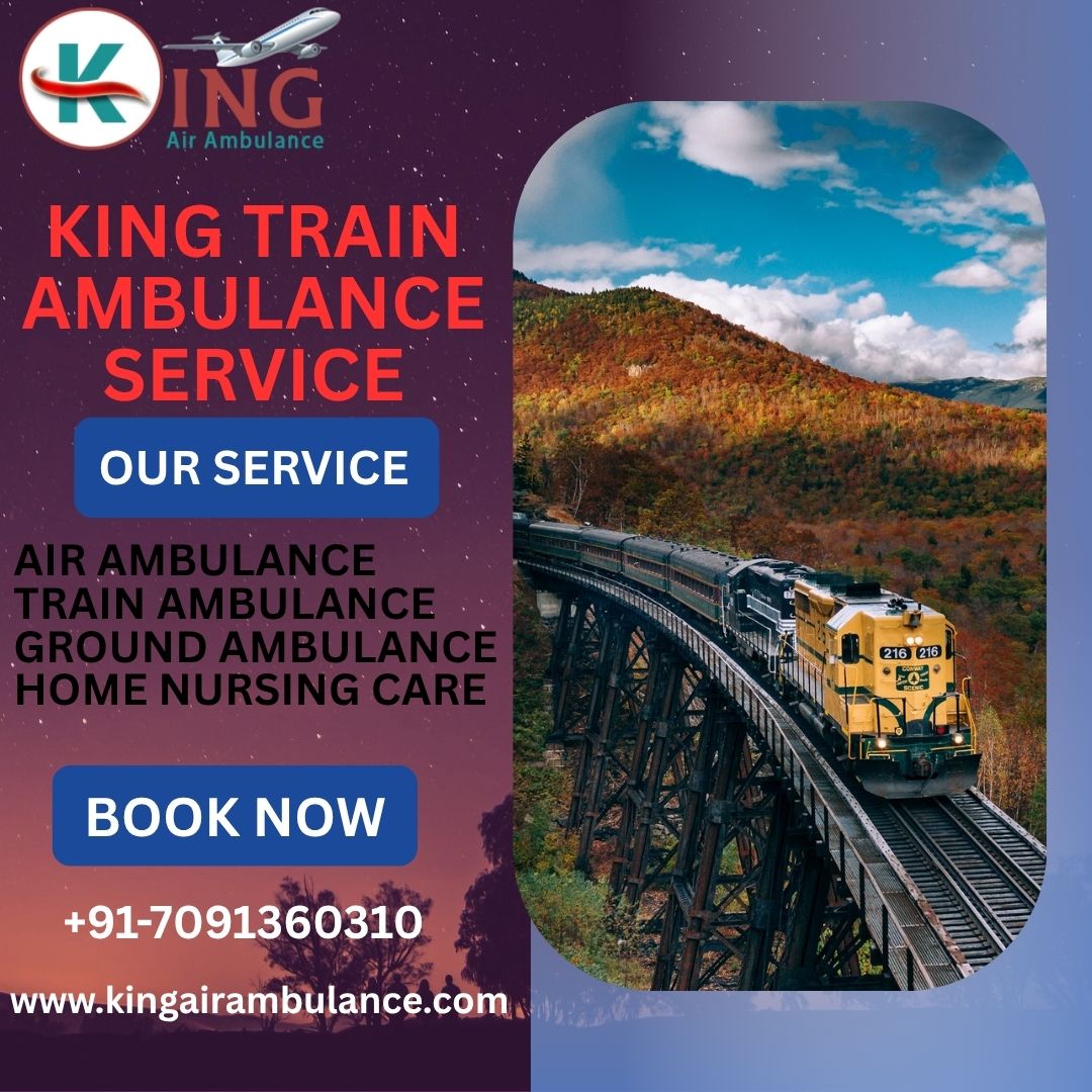 King follows Through with Every Transport in Jamshedpur with its Train Ambulance