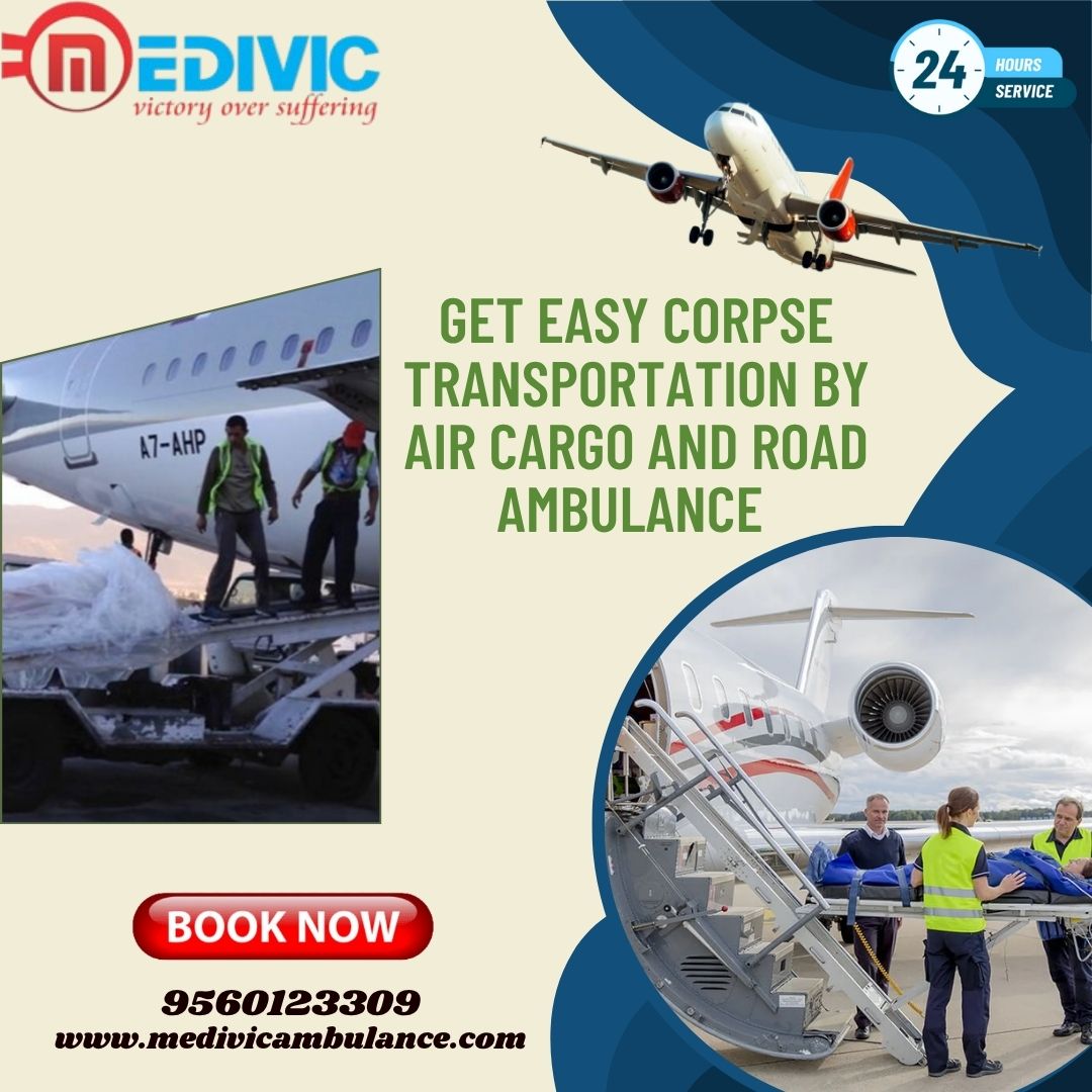 Book Medivic For Dead Body Transportation By Air Cargo In Varanasi To Any State