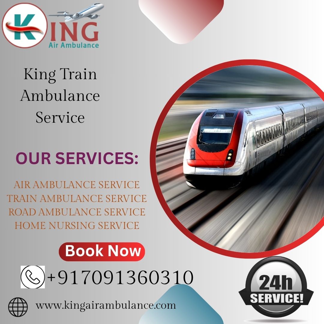 Book King Train Ambulance Service for low cost and high-tech service in Patna