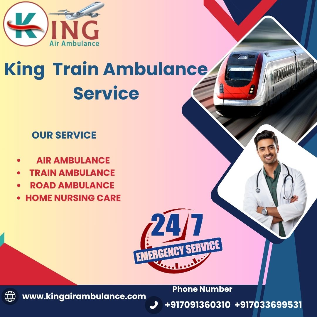 Booking of Train Ambulance Services in Kolkata is Now Easier with King