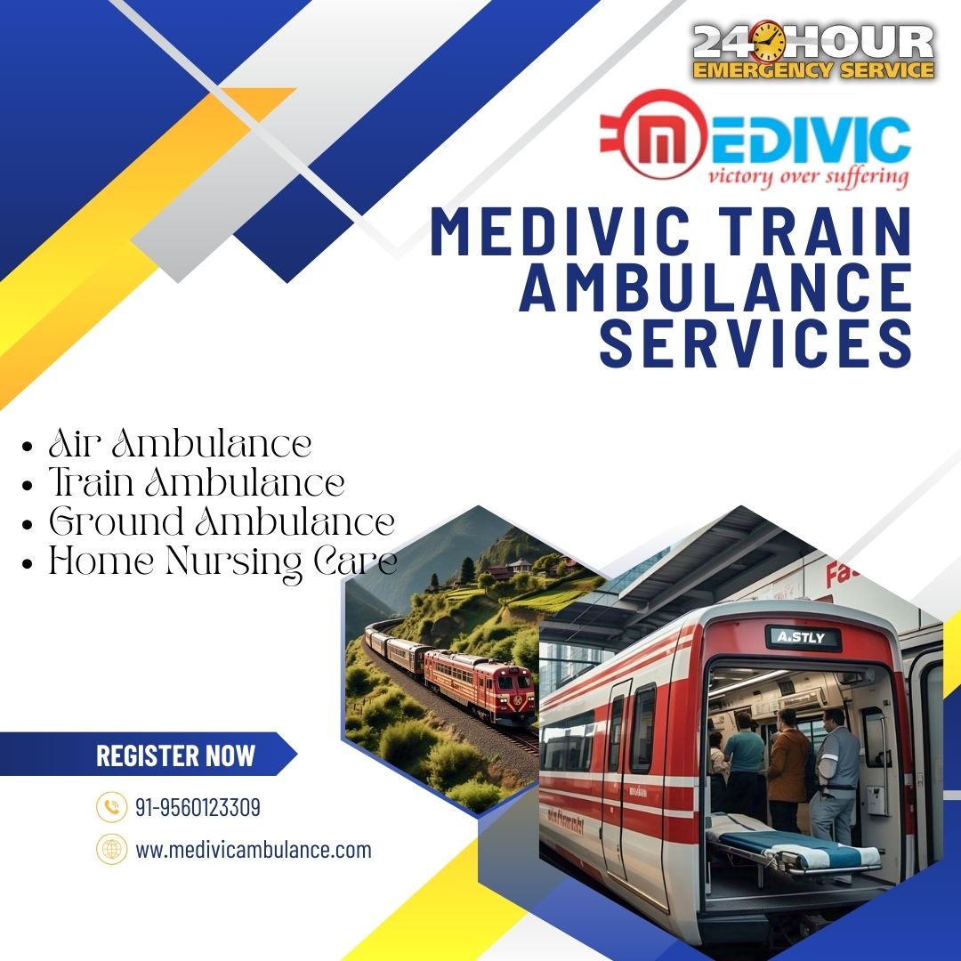 Medivic organize immediate medical transit in train ambulance in Patna