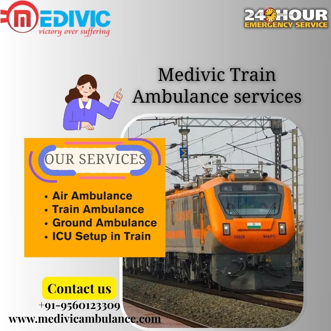 Medivic Eases the Weight Families Carry during Transit in Ranchi in its Train Ambulance