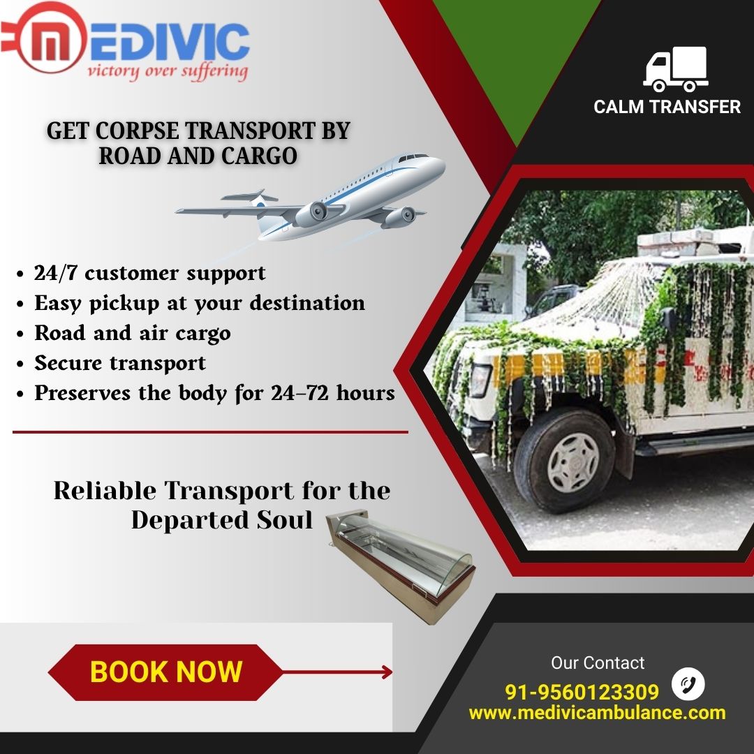 Medivic Remains Attentive during Dead Body Transit in Ranchi by Air Cargo