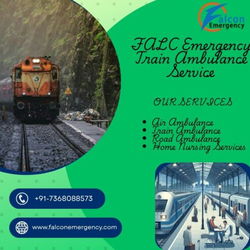 FALC Emergency transports the injured to various cities through its train ambulances in Bangalore