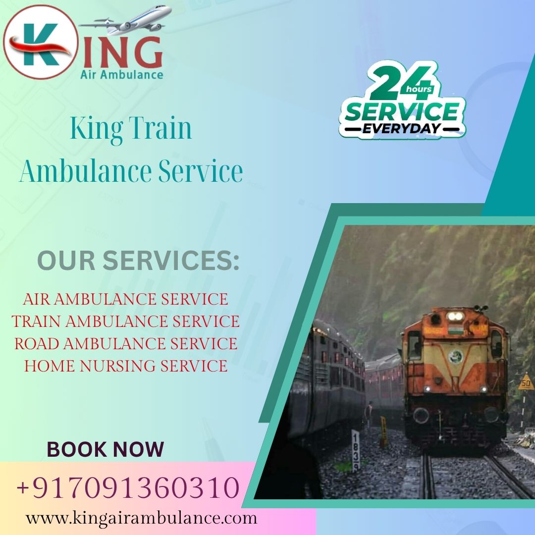 Choose King Train Ambulance for a full ICU-equipped service in Ranchi