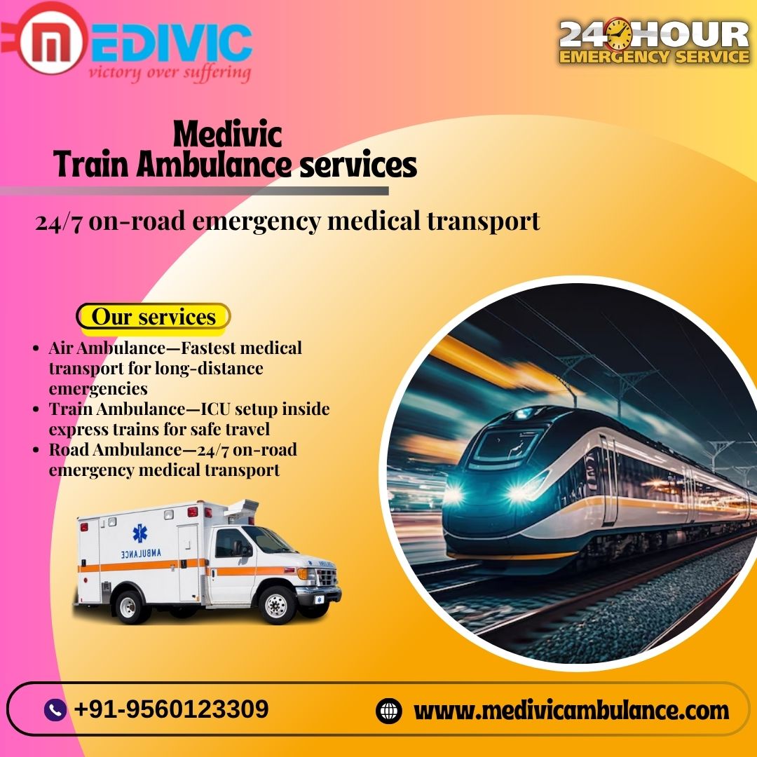 Medivic Assisting Families during Health Issues in Ranchi with its Train Ambulance