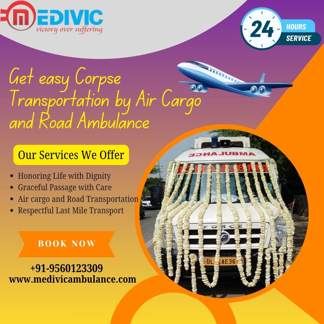 Get Smooth and Reliable Air Cargo Dead Body Transit in Vellore by Medivic