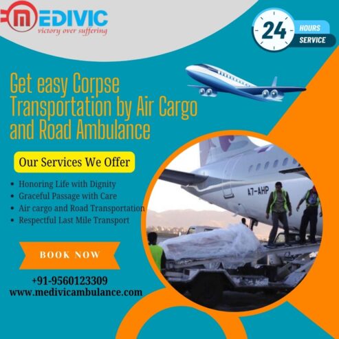 Medivic Dead Body Transportation in Vellore has been known for the Best Corpse Transportation
