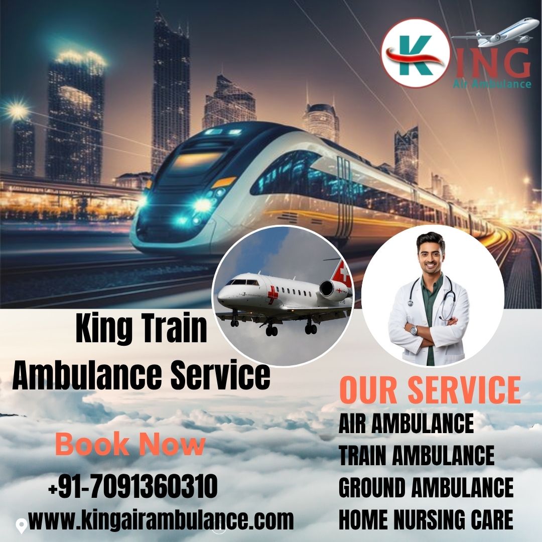 Proper and Expert medical Care provided by King Train Ambulance Service in Dibrugarh