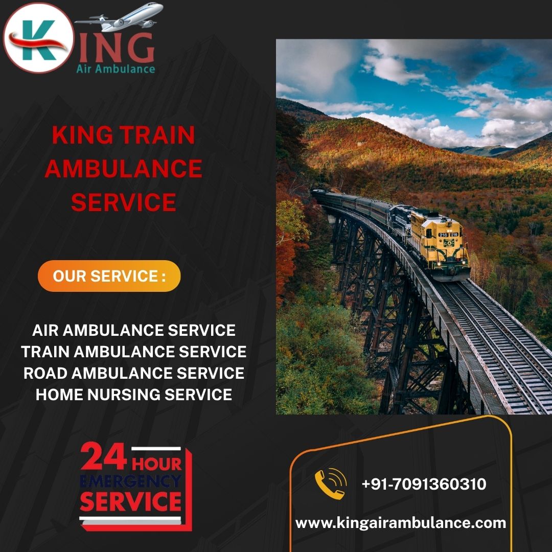 King Eases the Burden Families Carry during Transfer in Guwahati in its Train Ambulance