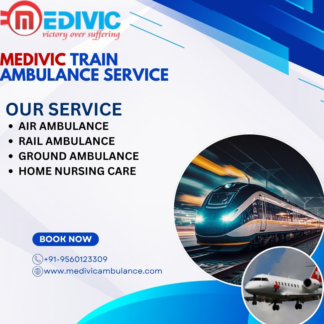 Medivic Train Ambulance in Gorakhpur Does Not Make Fake Promises to the Patient