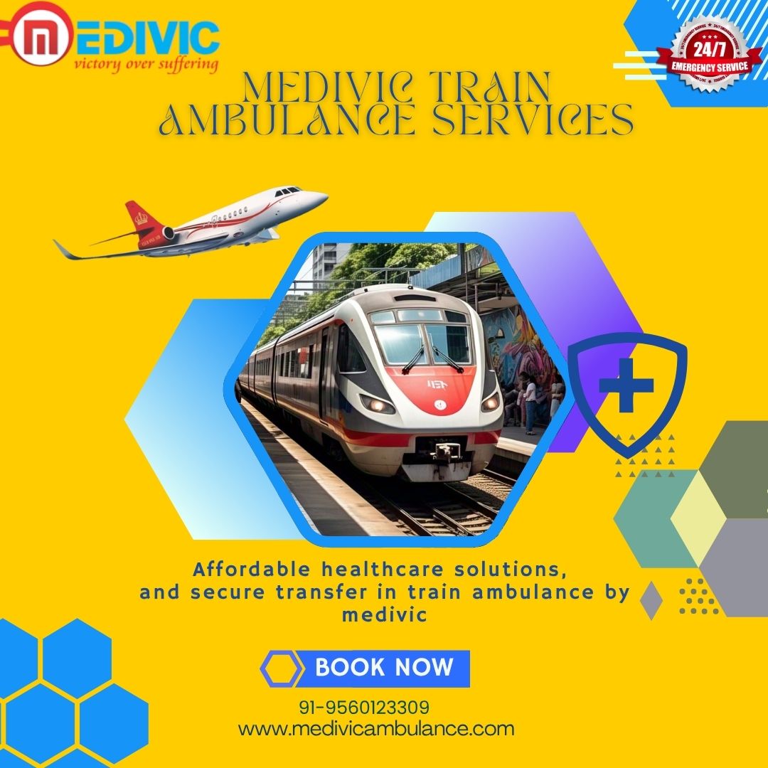 Medivic performs continuously during transportation in Kolkata via its train ambulance