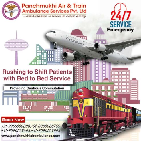 With a Fully Dedicated Medical Team, Get an Air Ambulance from Guwahati by Panchmukhi