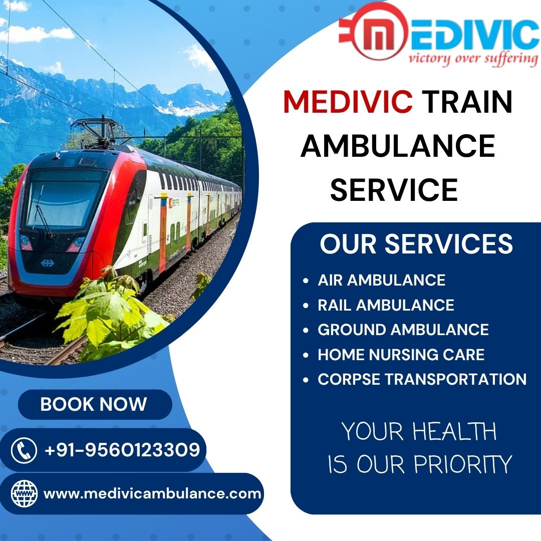 Medivic Offers Real-time Updates and Coordination in Silchar in its Train Ambulance