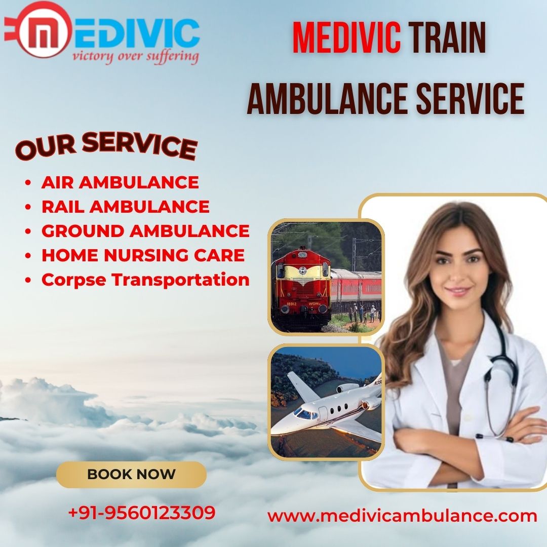 Medivic Offers Clear Arrangements for Emergency in Pune in its Train Ambulance