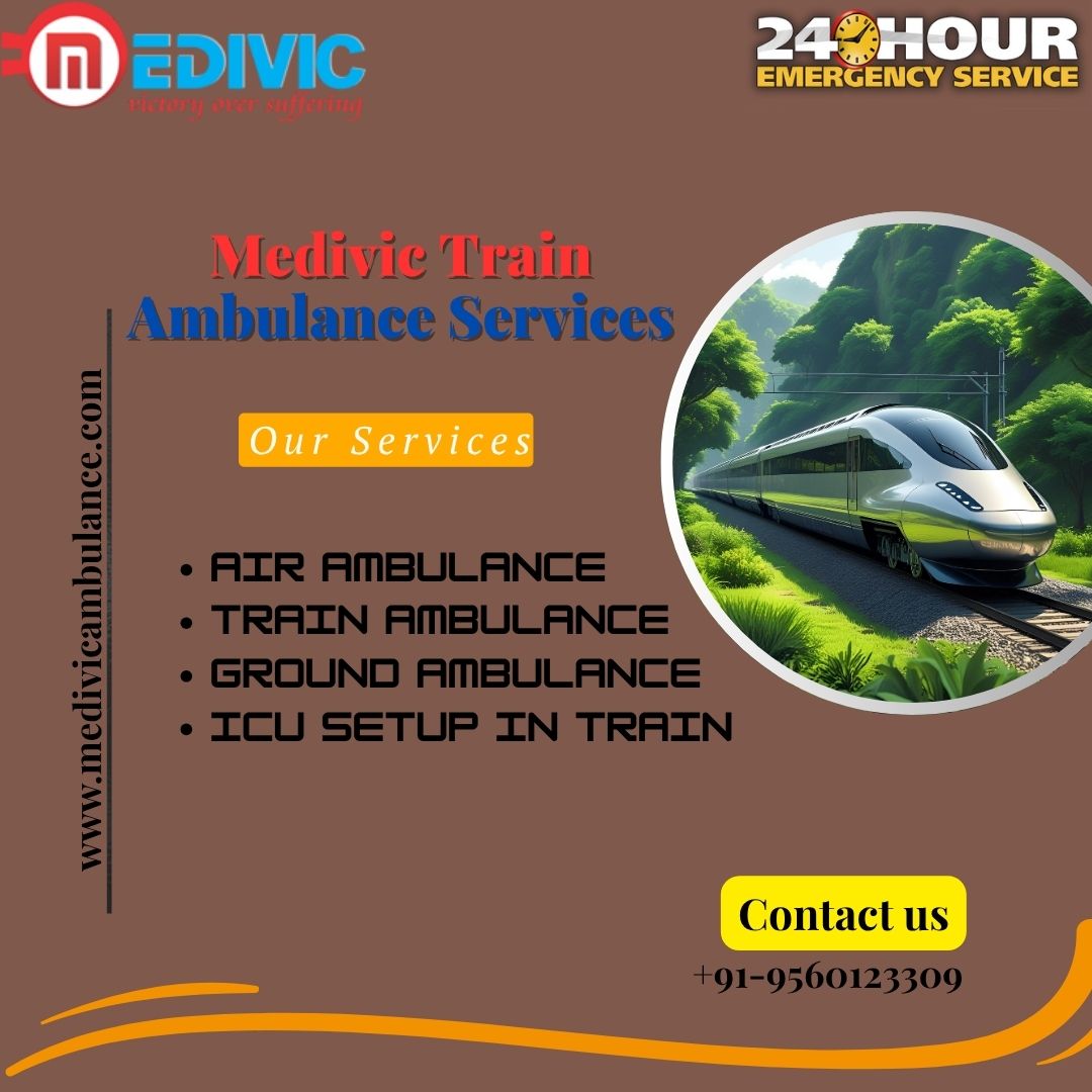 Medivic Offers Appropriate Strategy during Transit in Mumbai in its Train Ambulance