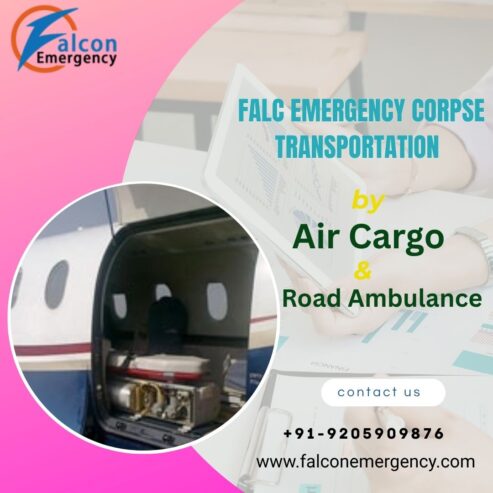FALC Emergency Carrying Dead Body with Quiet Respect in Mumbai in its Air Cargo