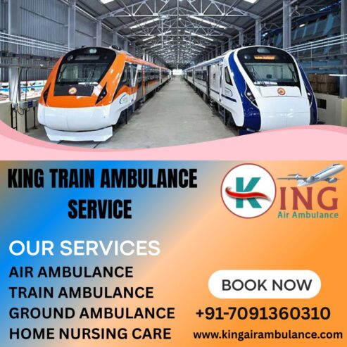 King Train Ambulance in Mumbai gives latest medical care for sick Patients