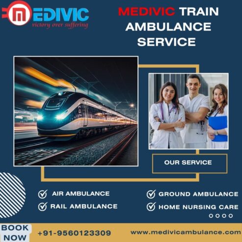 Medivic Arranges Fast Help for Critical Health in Indore in its Train Ambulance