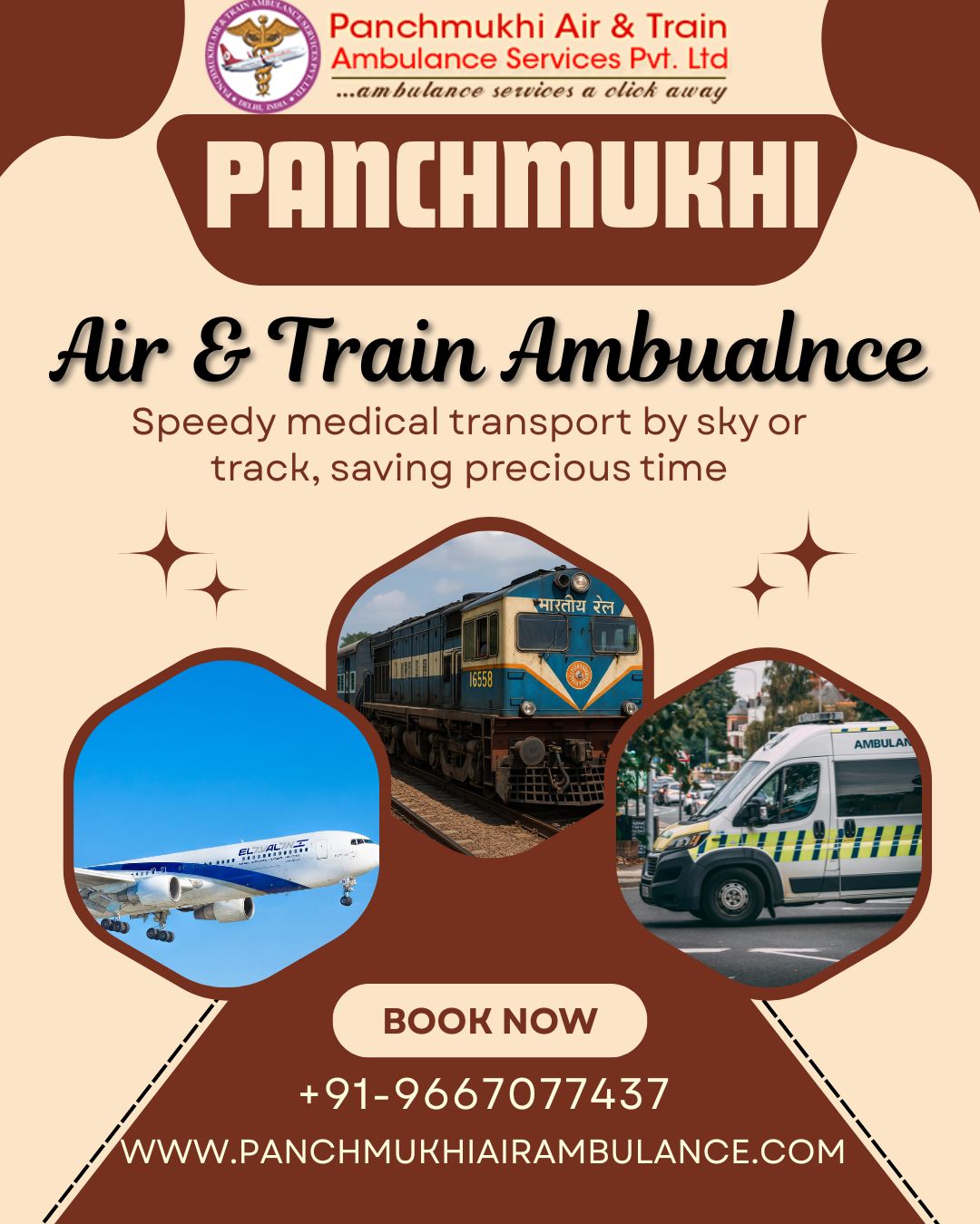 Panchmukhi Responsibly Arranges Transit in Patna for Patients with Train Ambulance