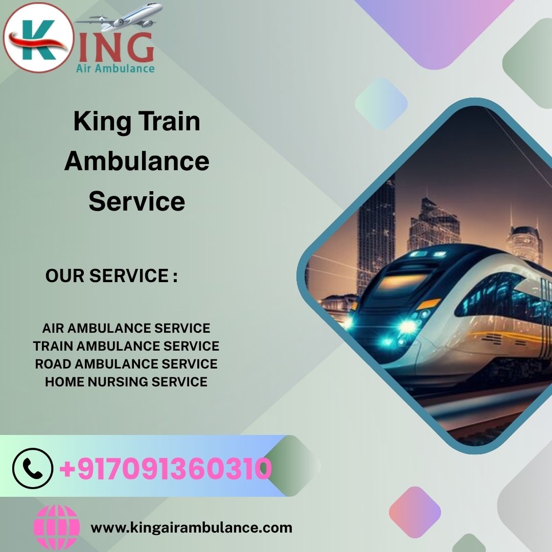 King Train Ambulance in Mumbai gives life saving services with care facilities