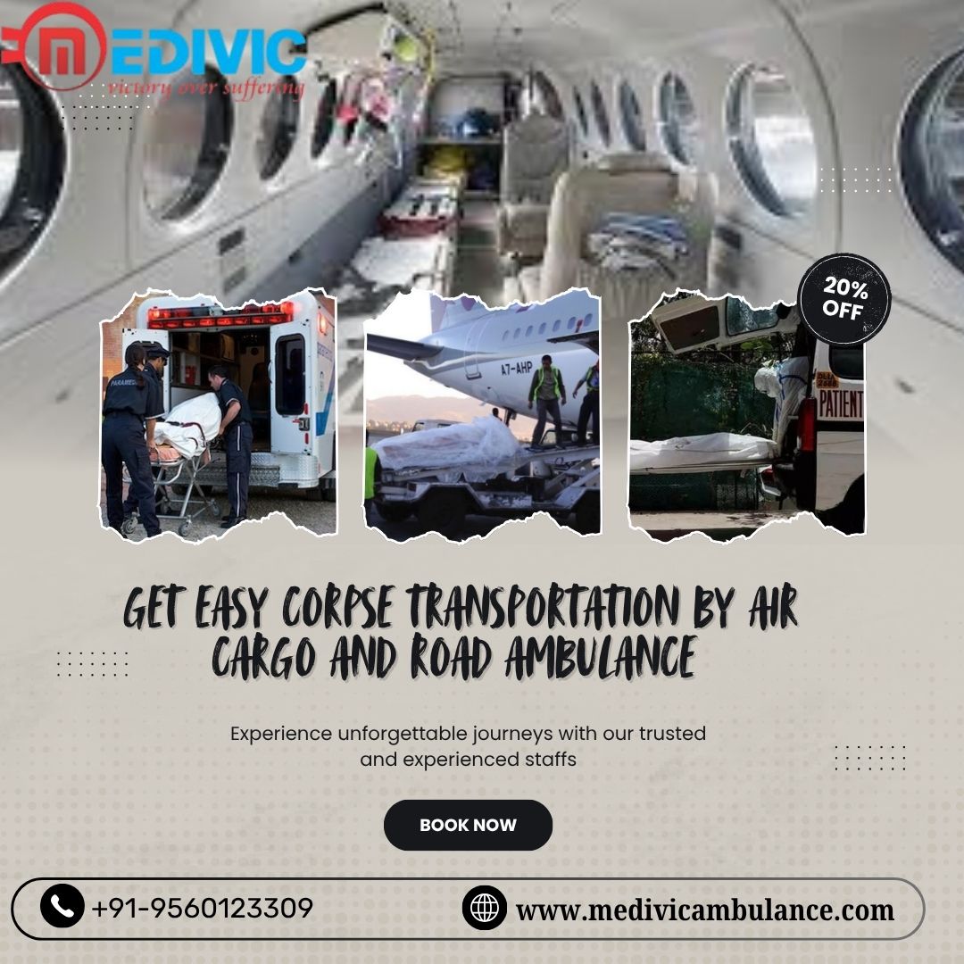Medivic by Air Cargo is renowned for the Best Transportation of Dead bodies in Chennai