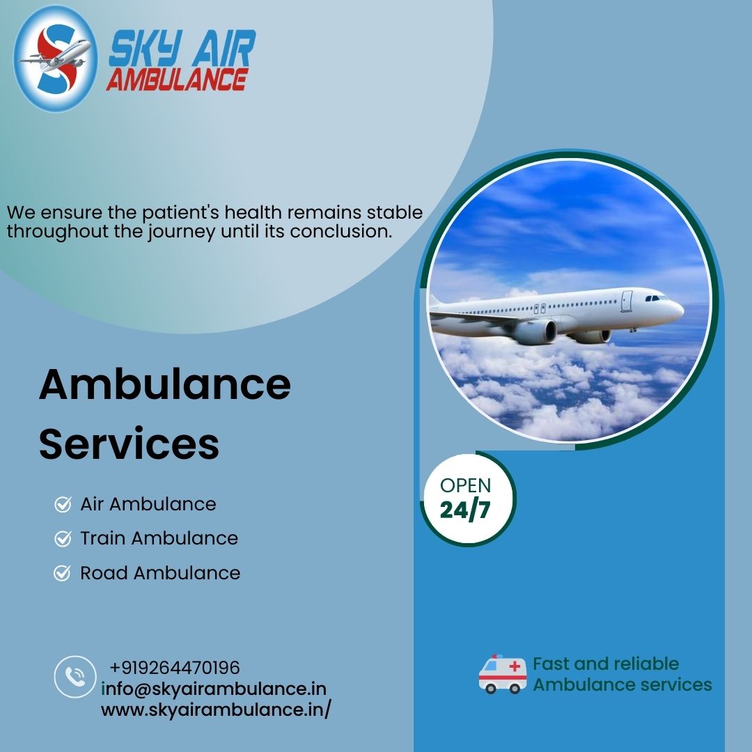 Fast Transport With Sky Air Ambulance From Patna To Delhi At An Affordable Price