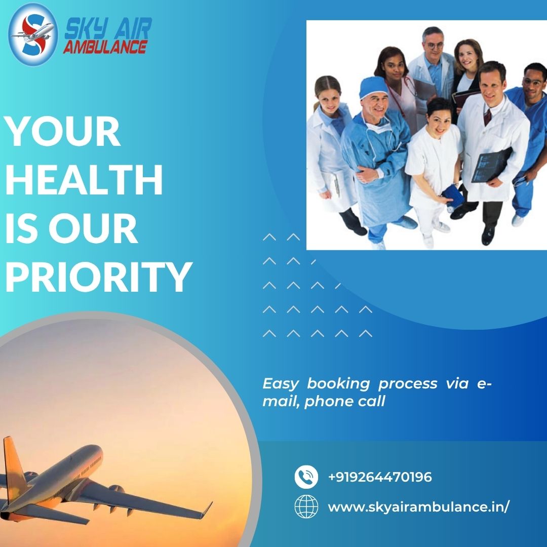 Transportation Of Patients Safely From Jamshedpur To Delhi With Sky Air Ambulance
