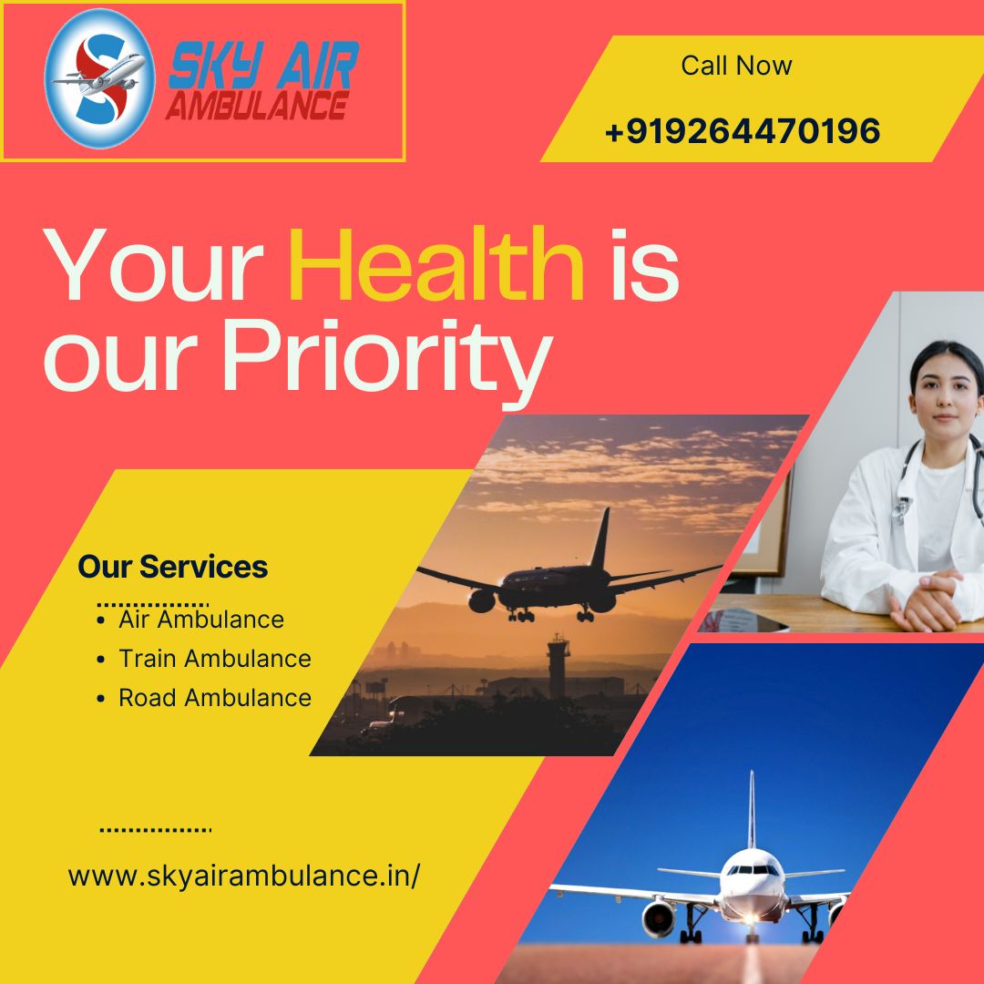 Fast Transport Sky Air Ambulance From Jabalpur To Delhi