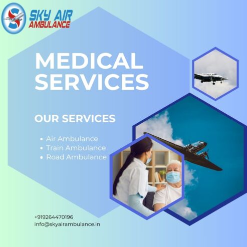 Air Ambulance Service From Indore To Delhi: Sky Air Ambulance