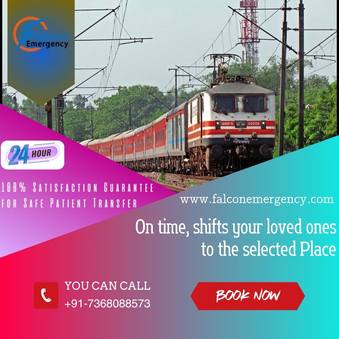 FALC Emergency carries our unwell patients in a train ambulance in Silchar