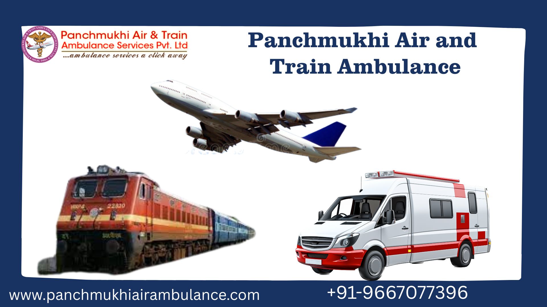 Avail of Trustworthy Panchmukhi ICU Air Ambulance Patna