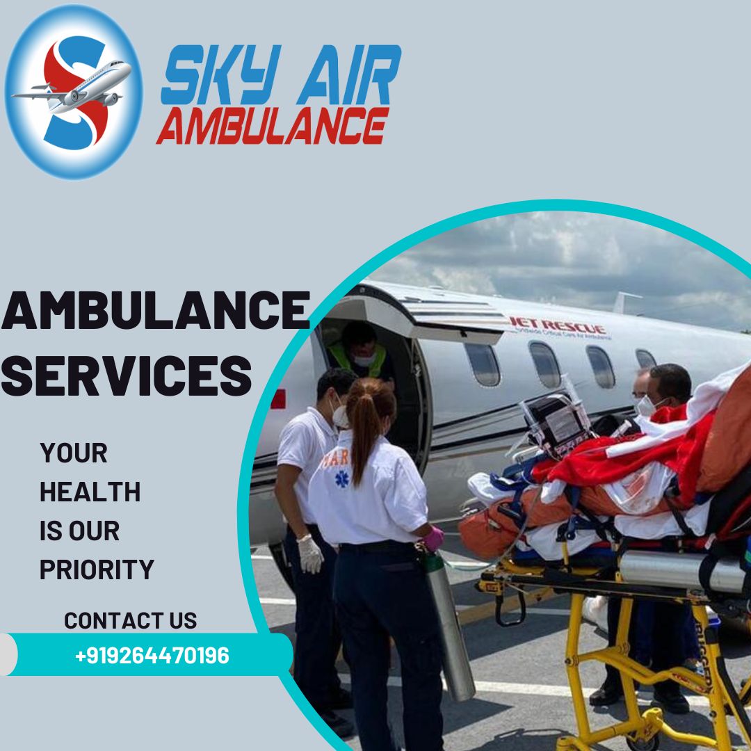 Sky Air Ambulance By Transport From Jamshedpur To Delhi for Patients With Complete Safety.
